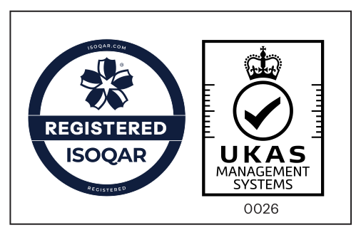 ISOQAR Registered and UKAS Management Systems