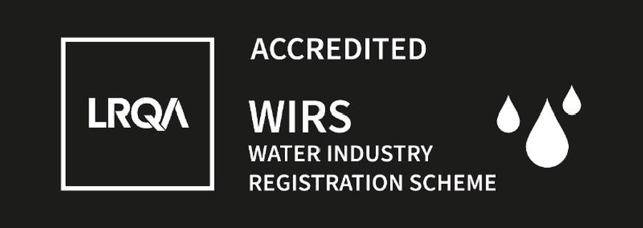 WIRS accredited water contractor, LRQA