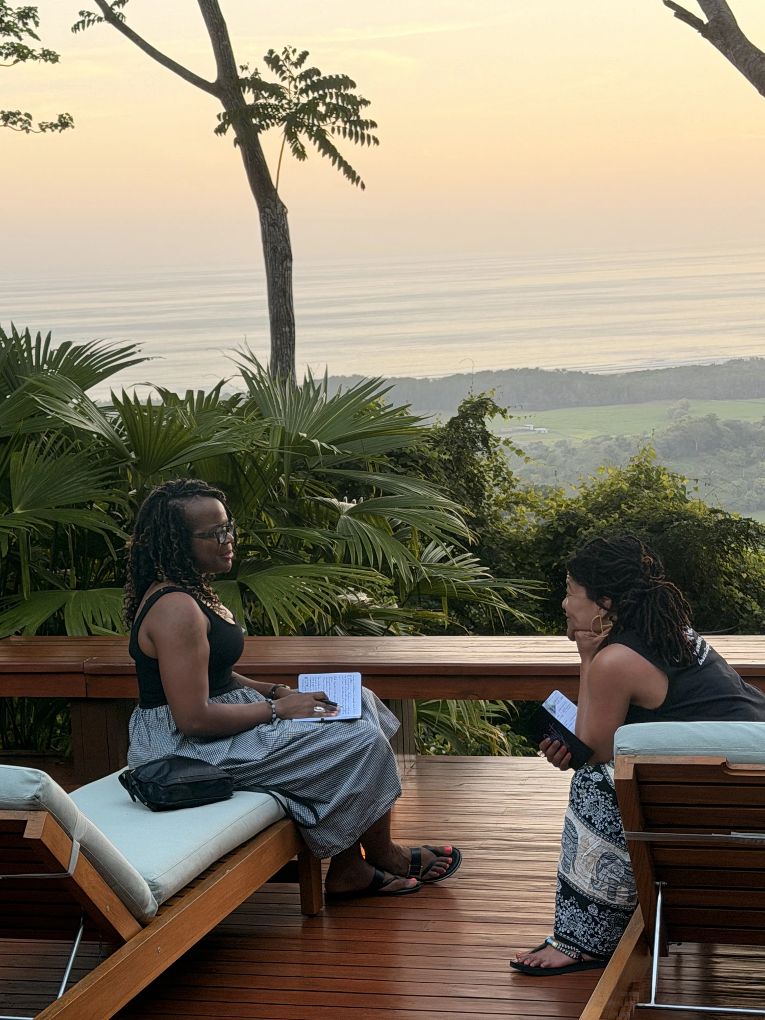A Just Be retreat moment