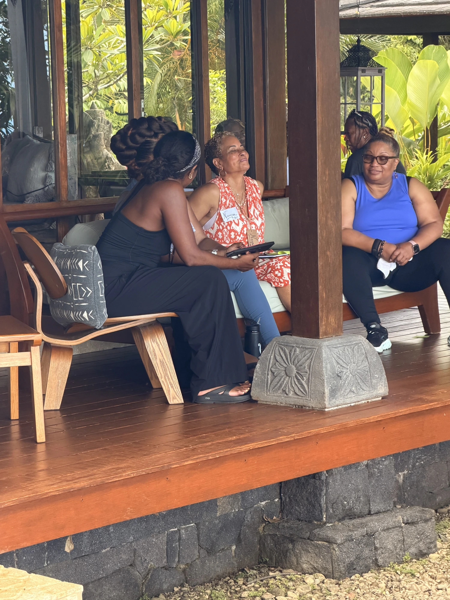 A Just Be retreat moment