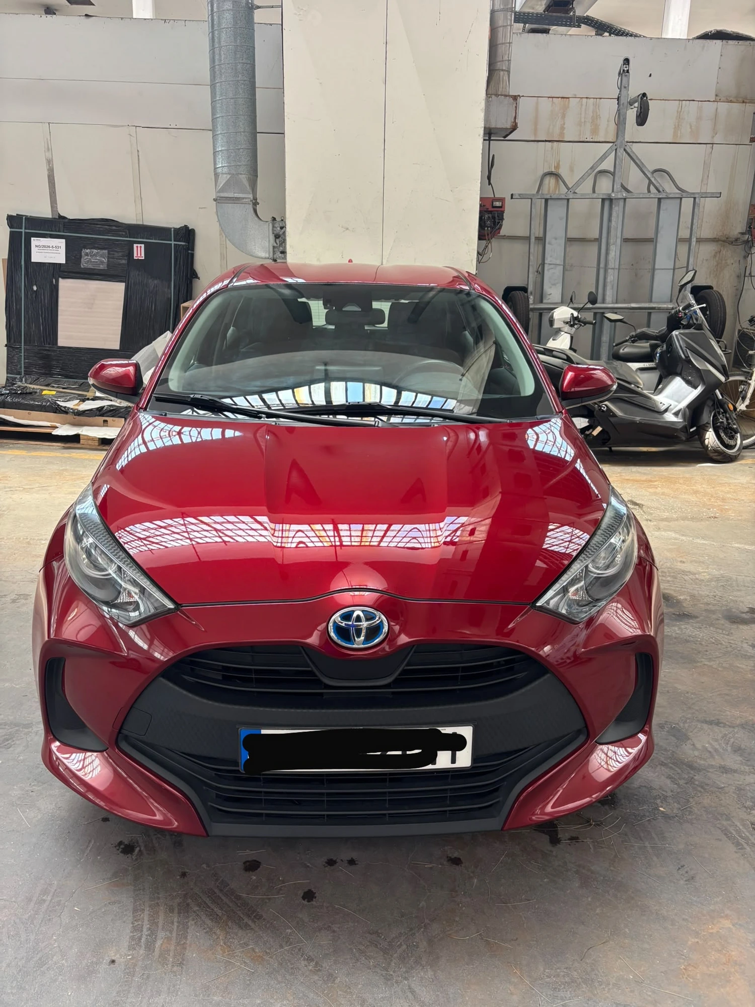 Toyota Yaris Hybrid · Lavagem e descontaminação exterior