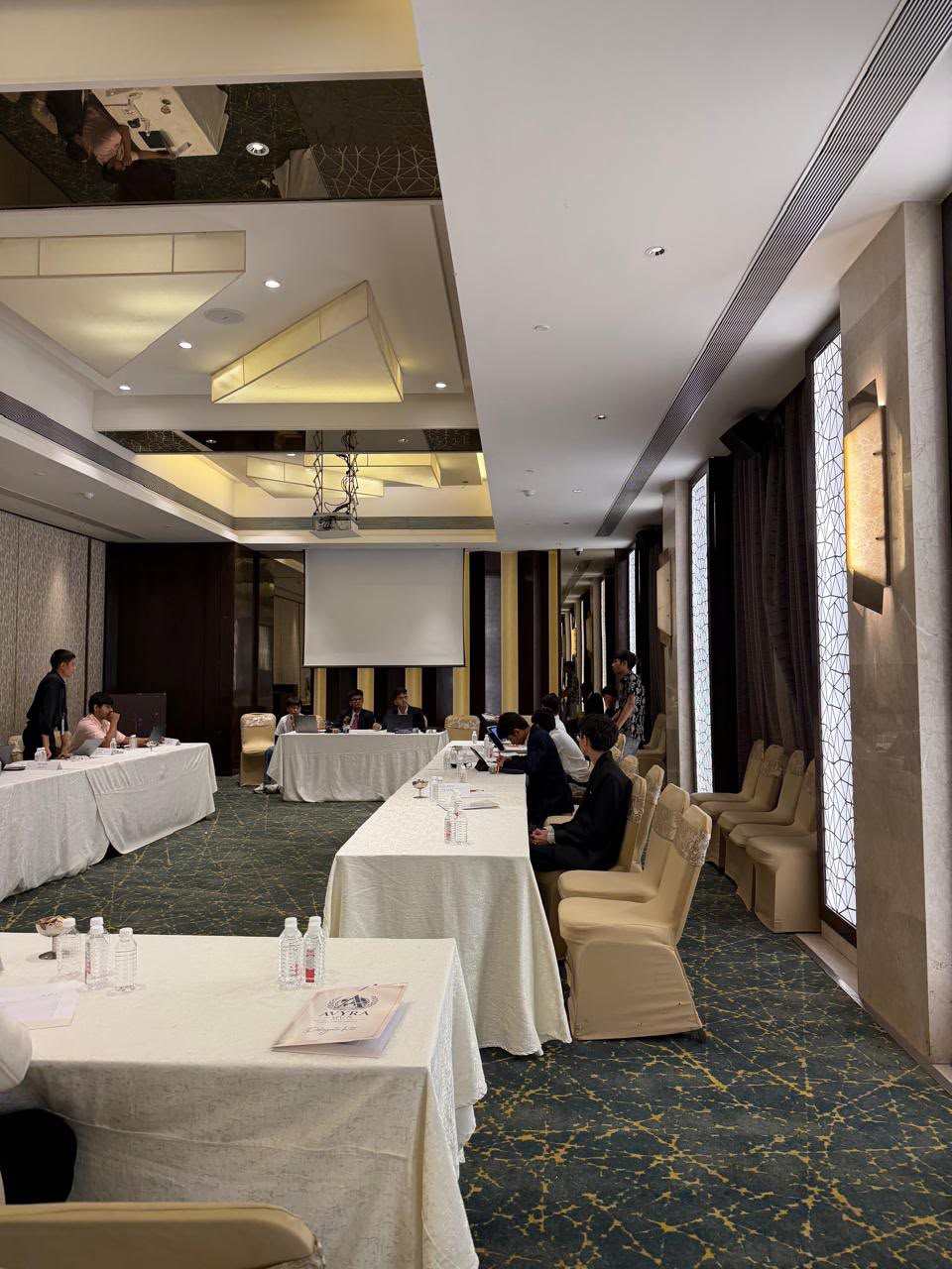 Inside an Avyra committee session