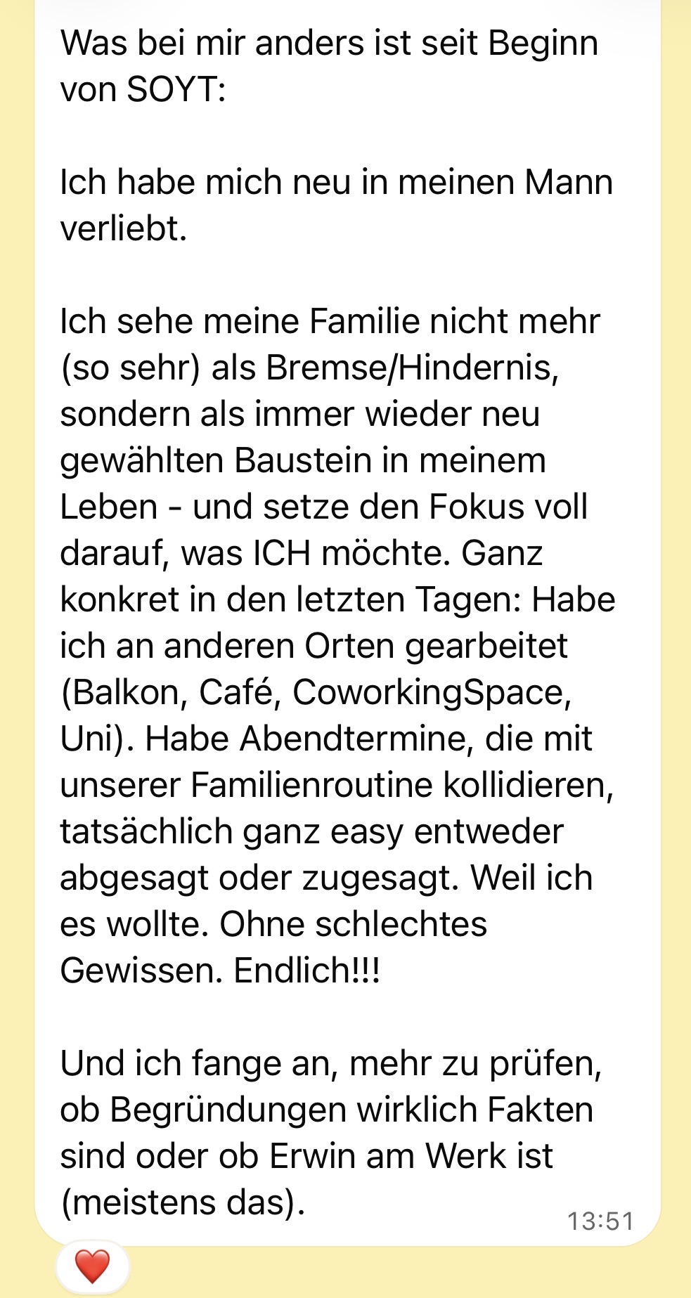 Teilnehmerin hat sich neu in ihren Mann verliebt und setzt klare Grenzen im Job