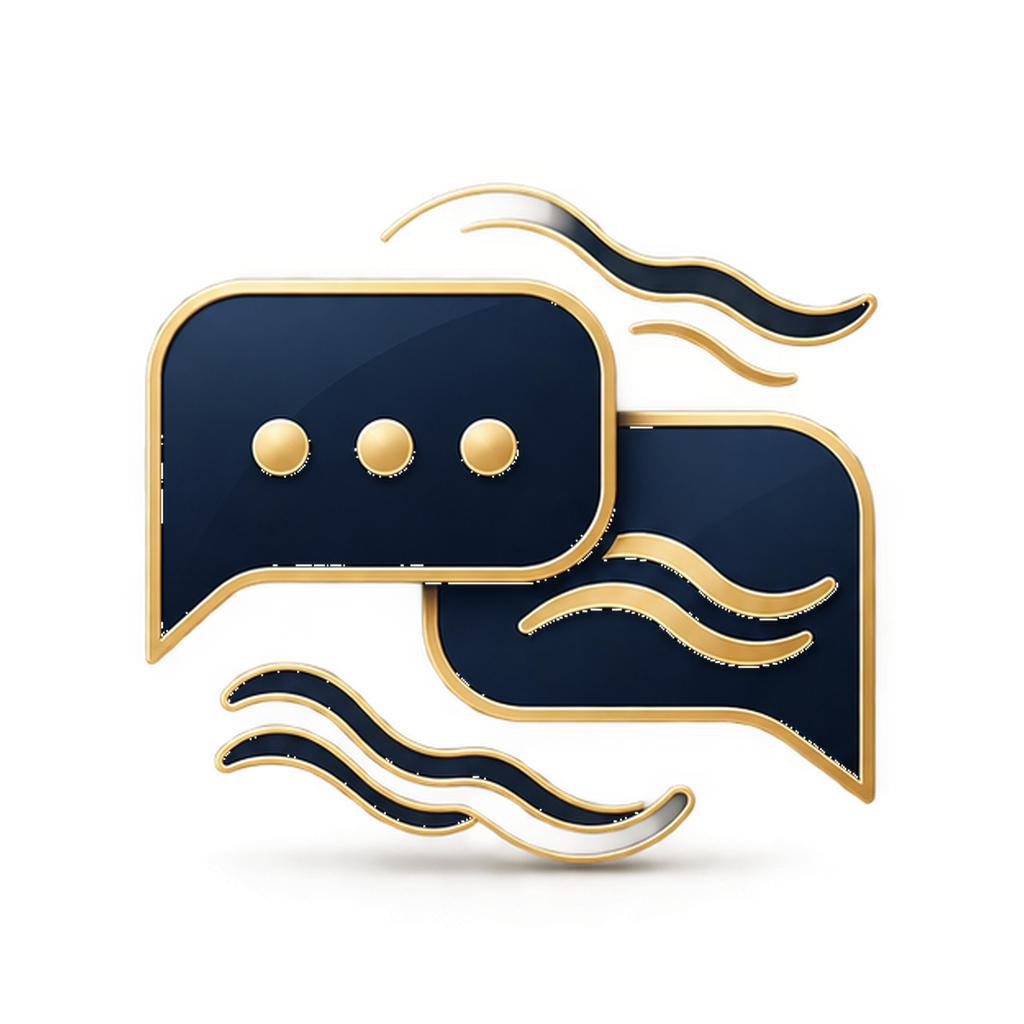 Adaptive Communication icon — dialogue symbol representing communication across difference