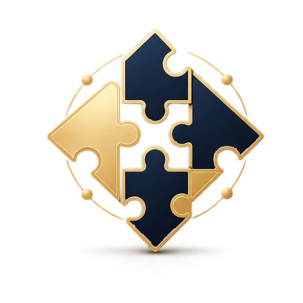 Relational Integration icon — interlocking puzzle symbol representing shared space and connection