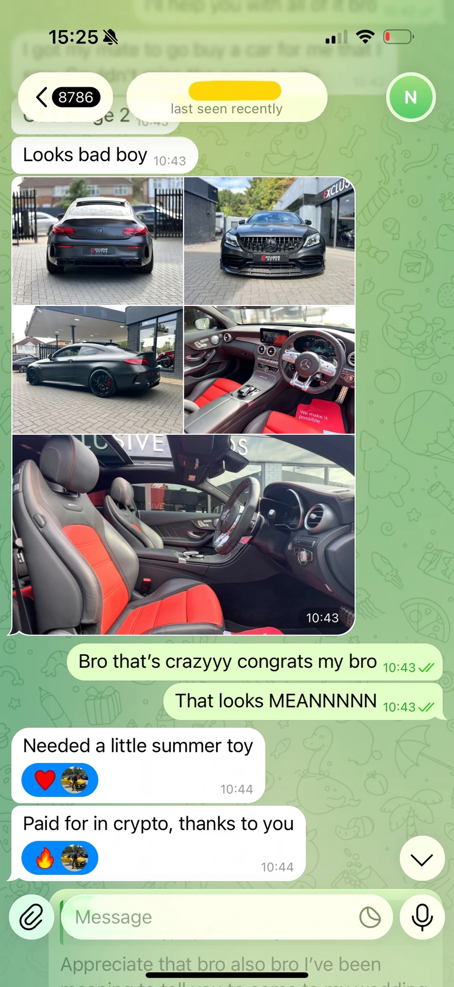 Member testimonial
