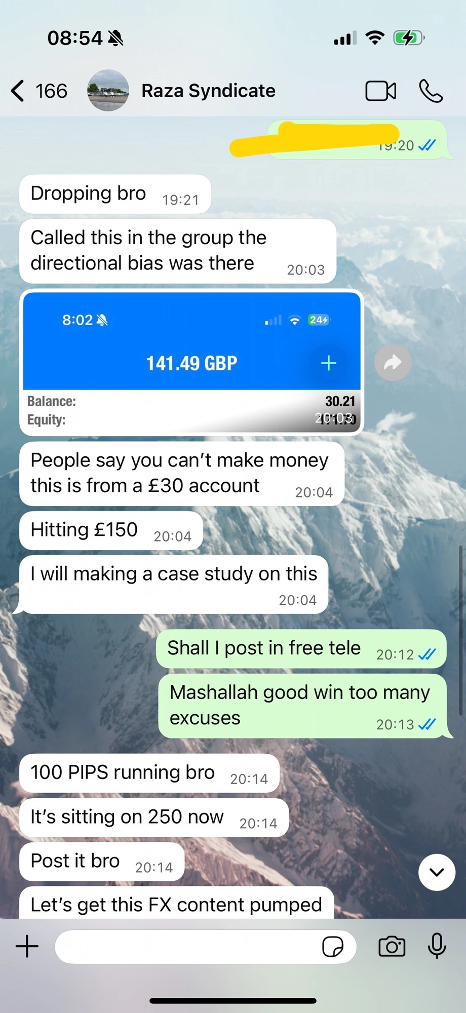 Member testimonial