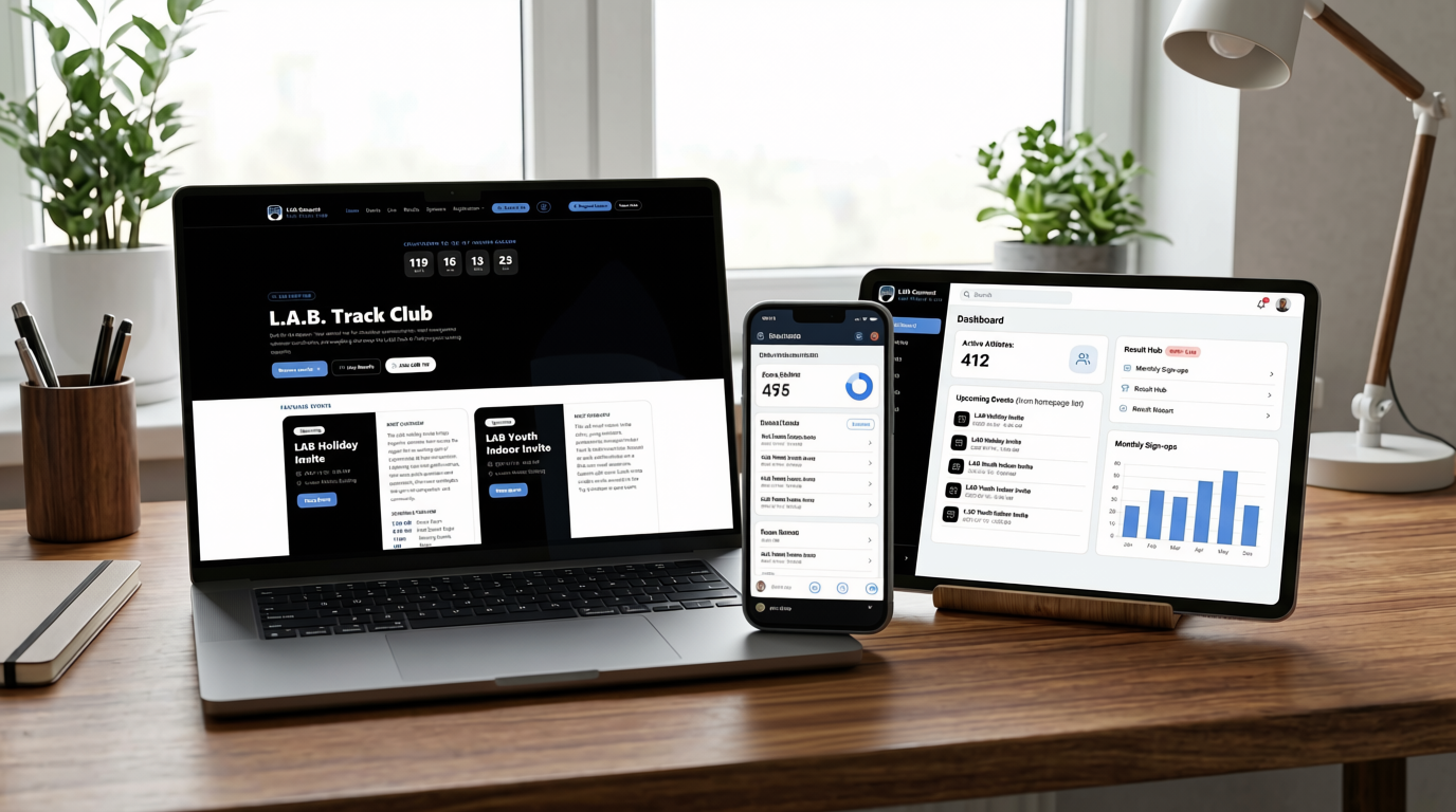 L.A.B. Track Club — Multi-Device