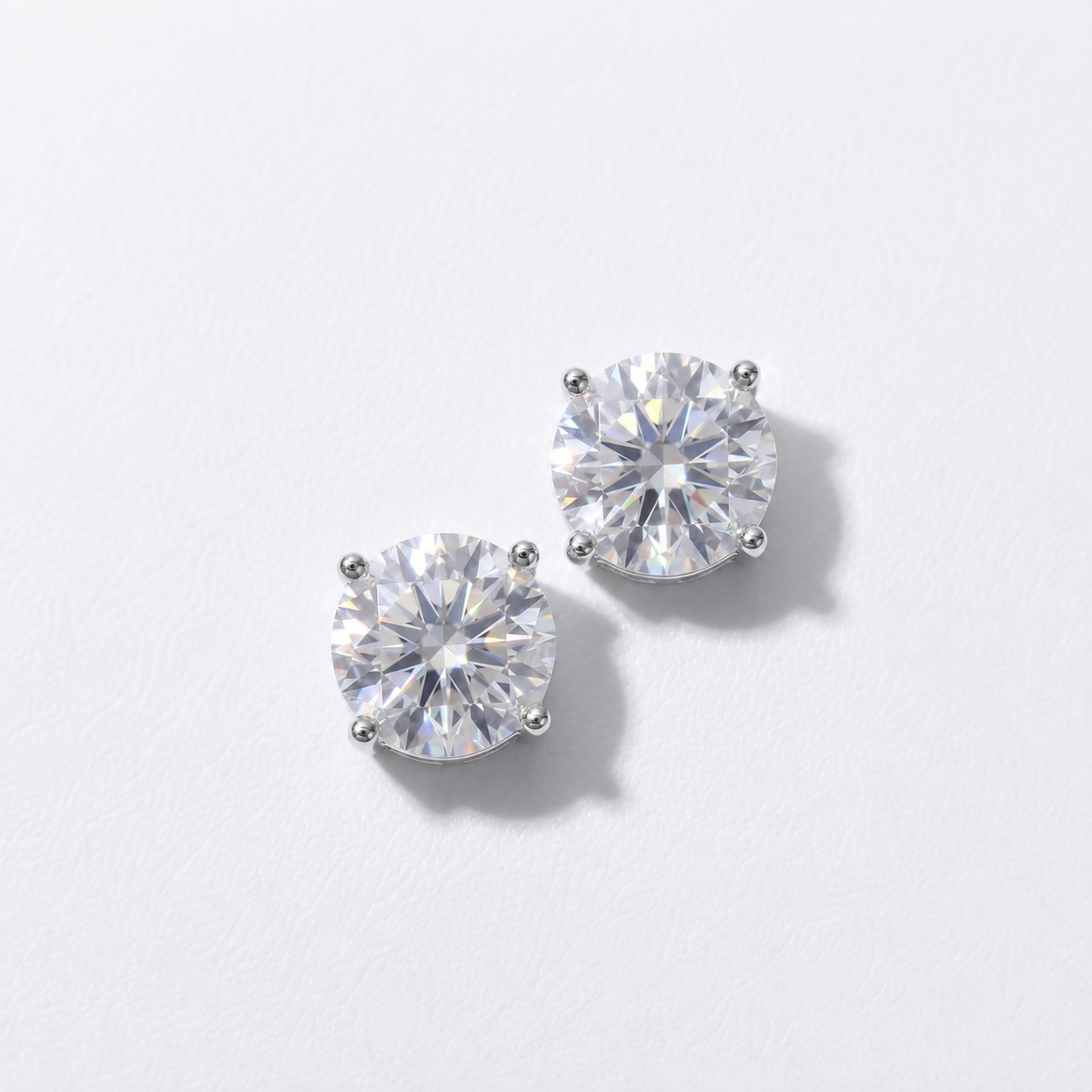 Classic Moissanite Studs