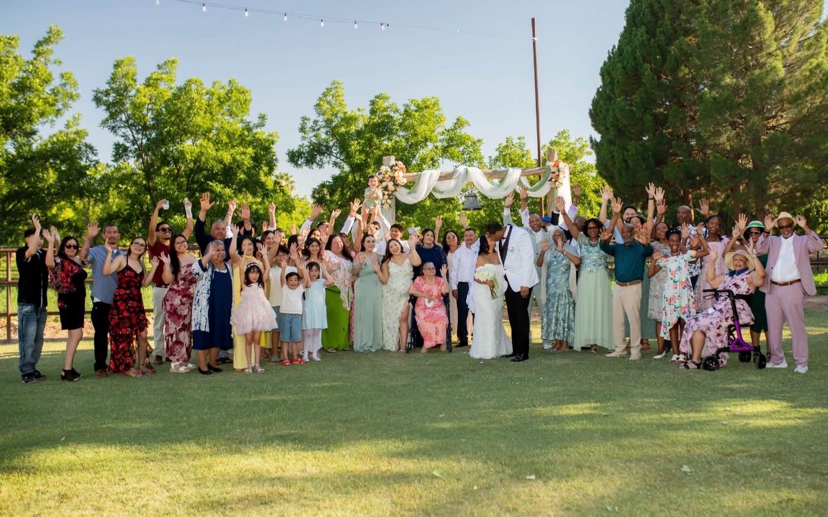 Real wedding moment 3