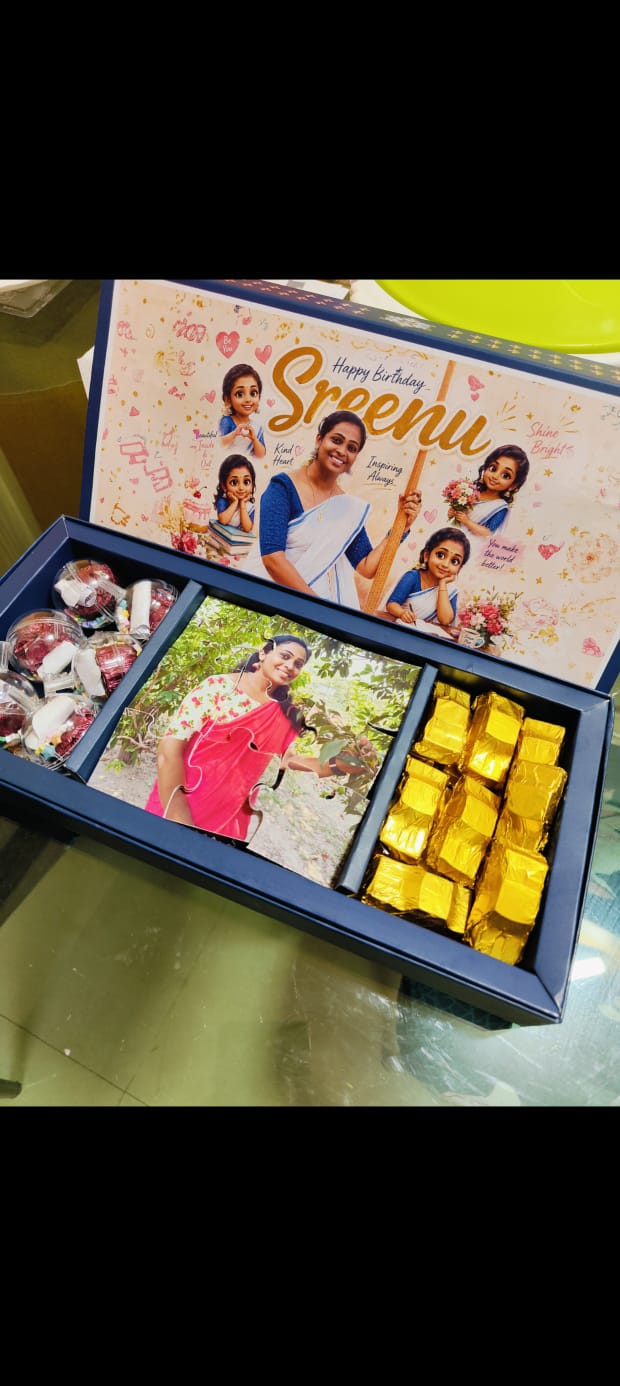 Personalised Photo Gift Box