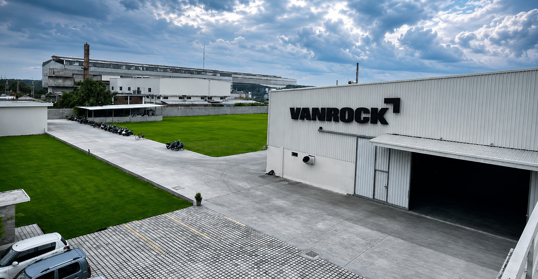 VANROCK manufacturing facility — every part made in-house
