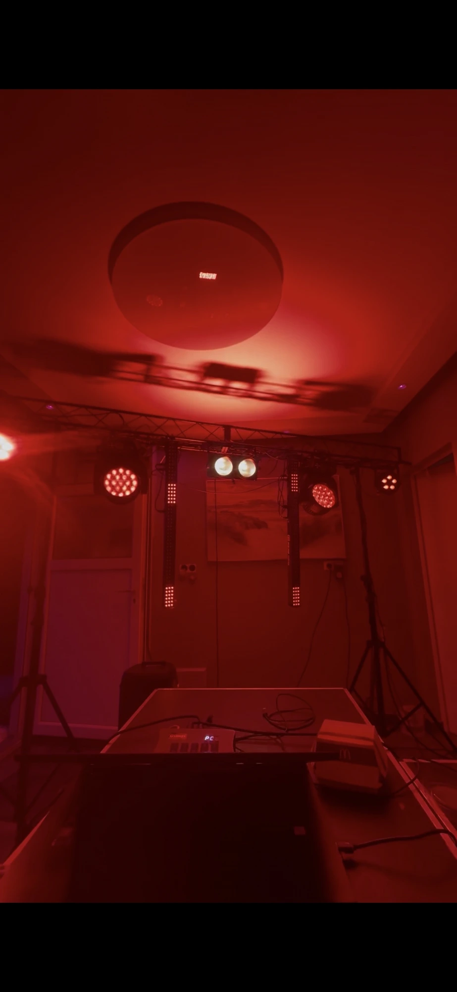 Lichtsetup mit Atmosphäre