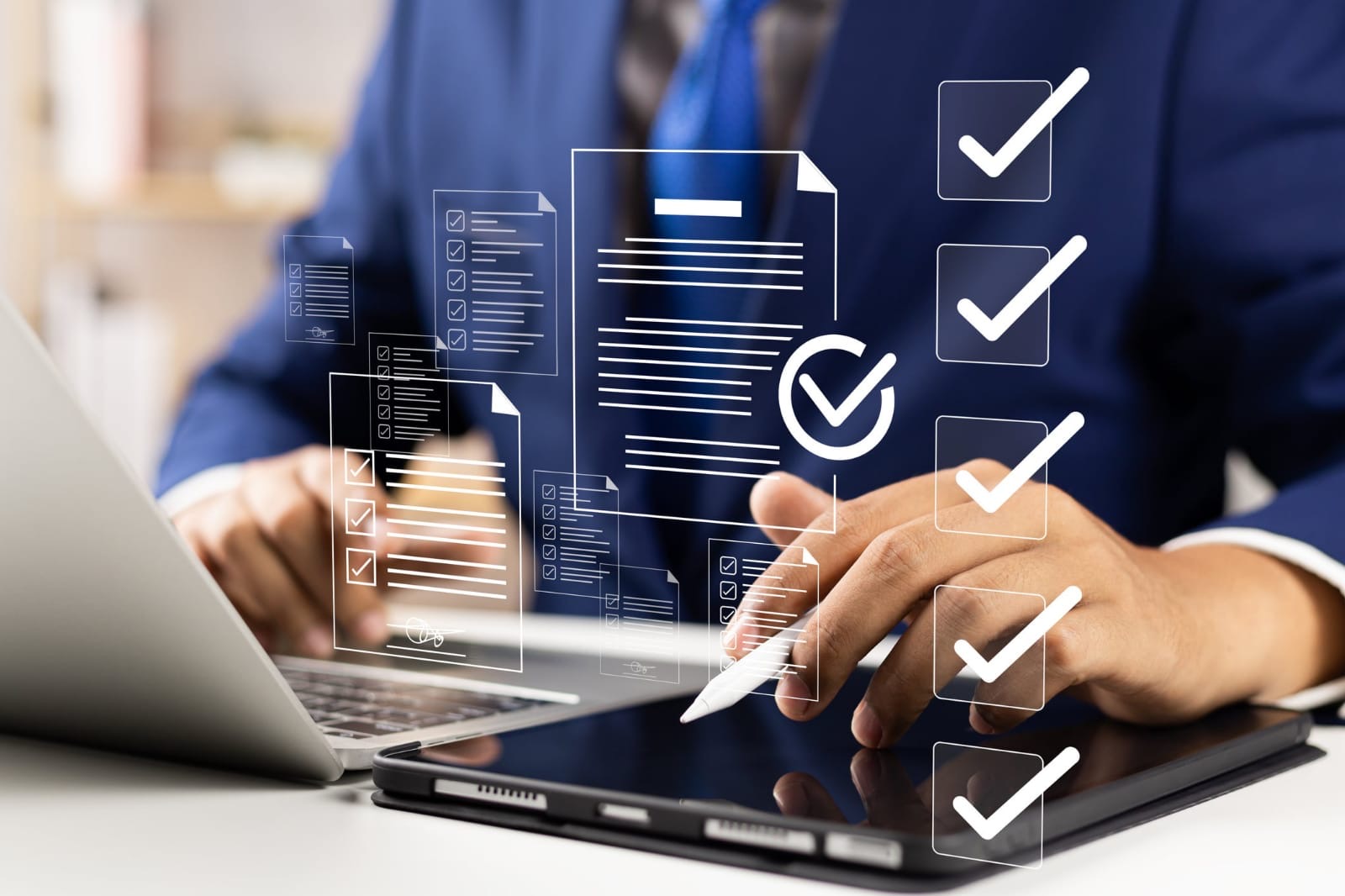 Transaction verification with verification states — conceptual illustration