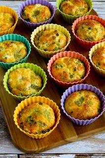 High-protein egg muffins