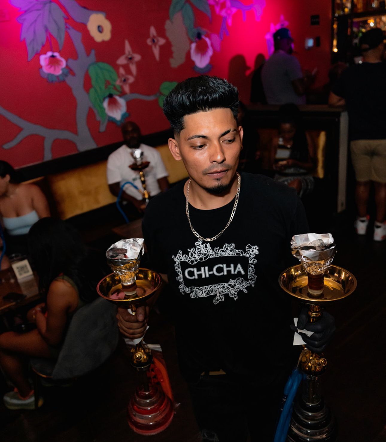 Craft cocktails, served