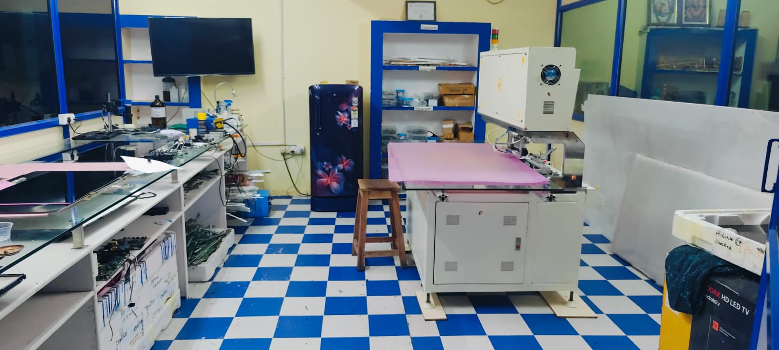 Inside Our Workshop — TV Repair Bench