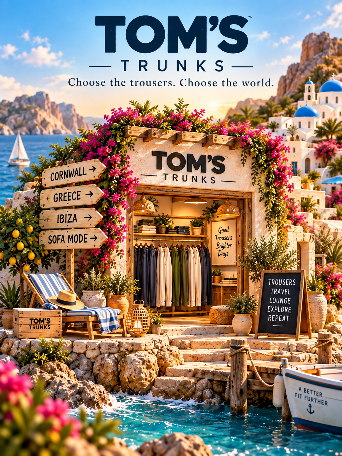 Tom's Trunks — Your World, Boxed.