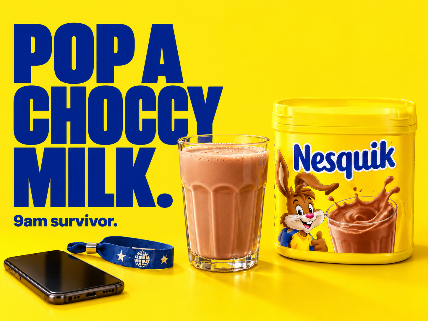 Nesquik — Pop A / Choccy Milk.