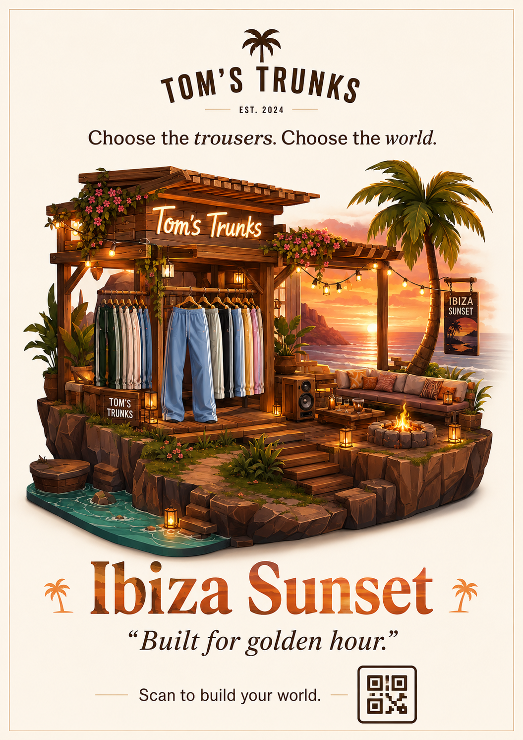 Ibiza Sunset — built for golden hour