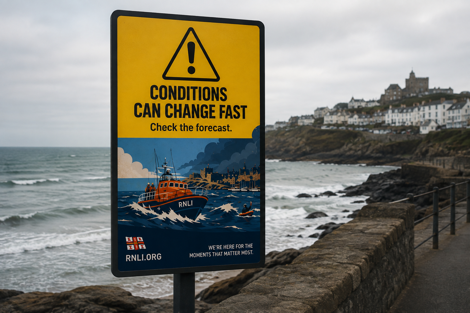 Coastal Warning Signs — 1