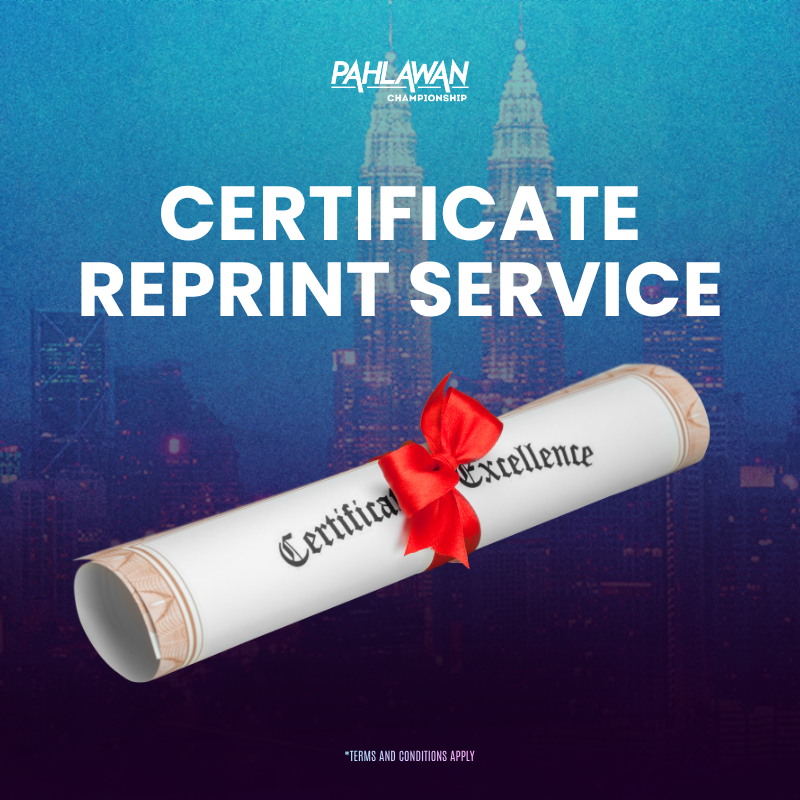 Certificate Reprint (Lost/Damaged Certificate)