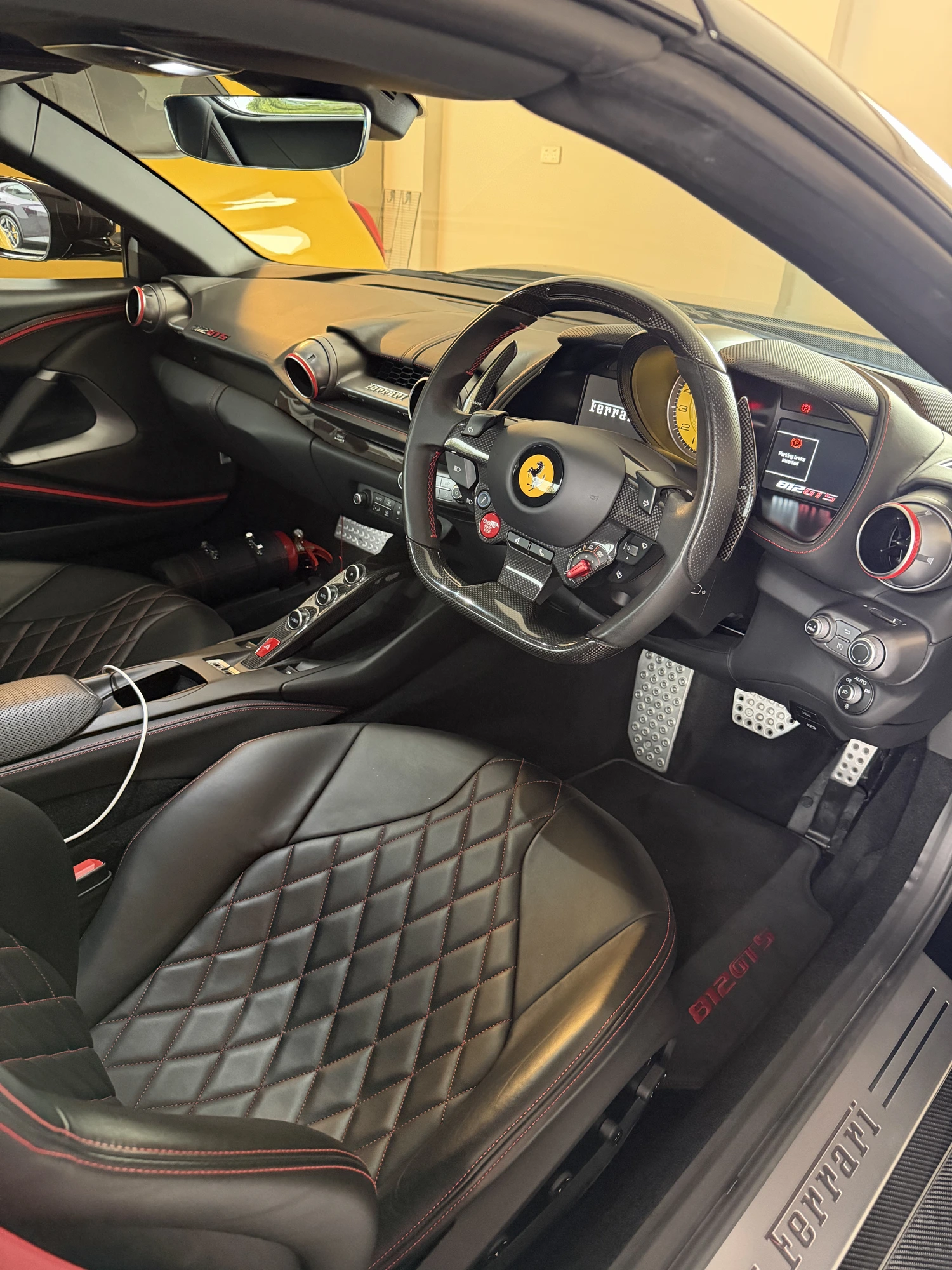 Ferrari 812 GTS — Interior Detail