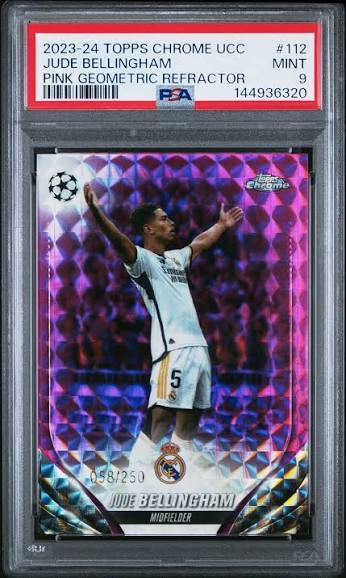 Graded football card