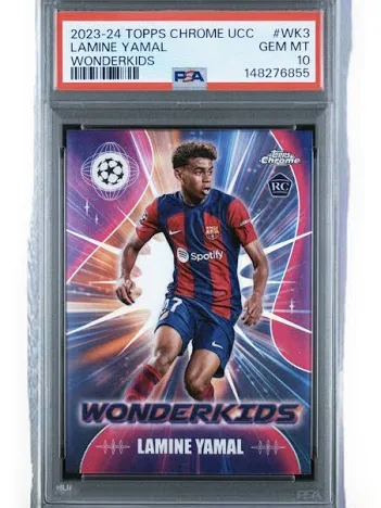 Graded football card