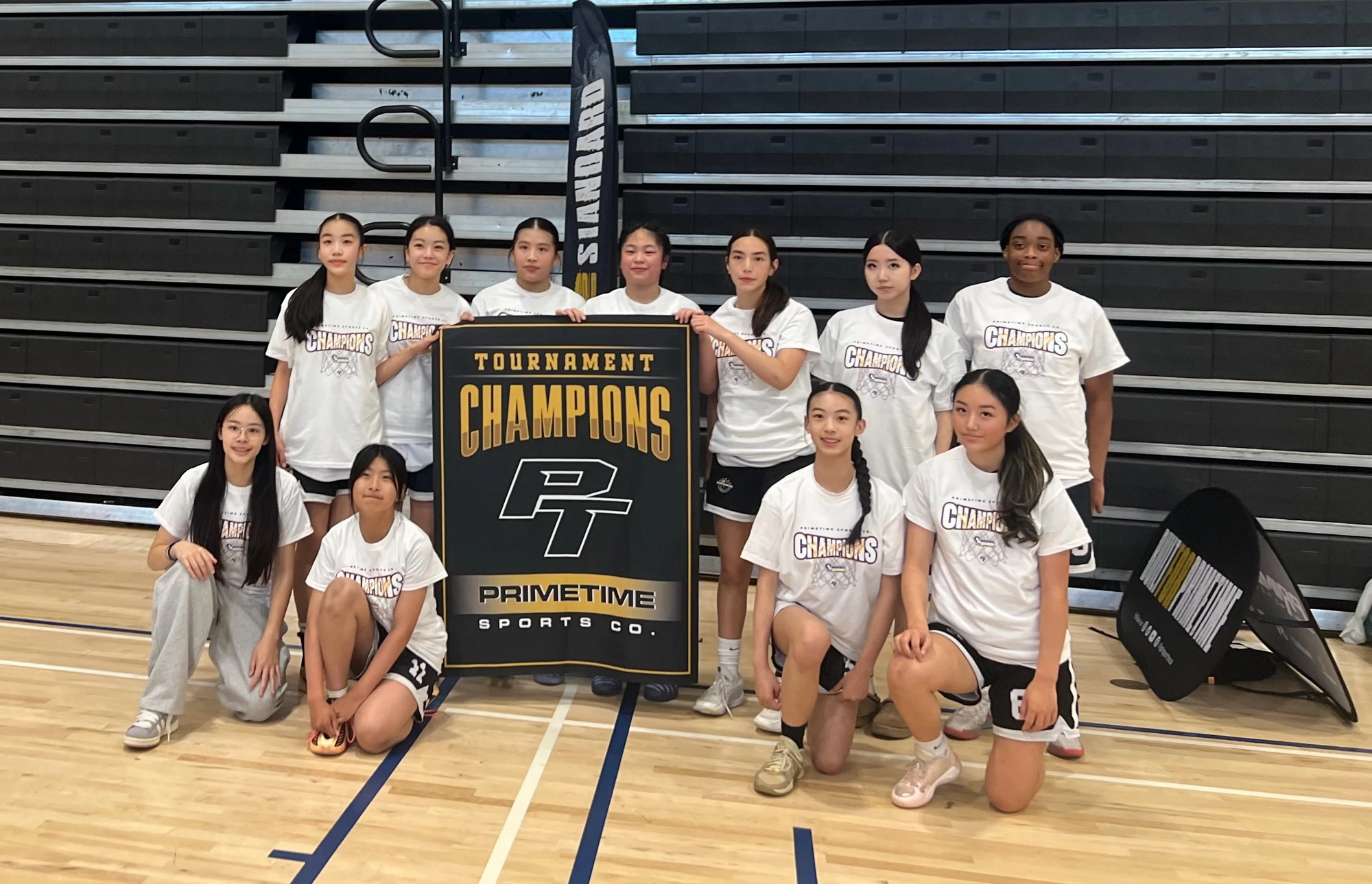 Coach Elete's team, tournament champions