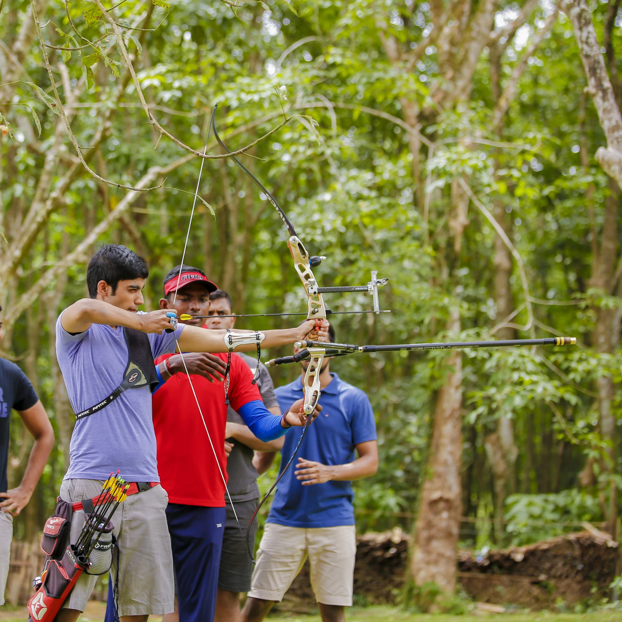 Battle Zone — Archery in the rubber woods