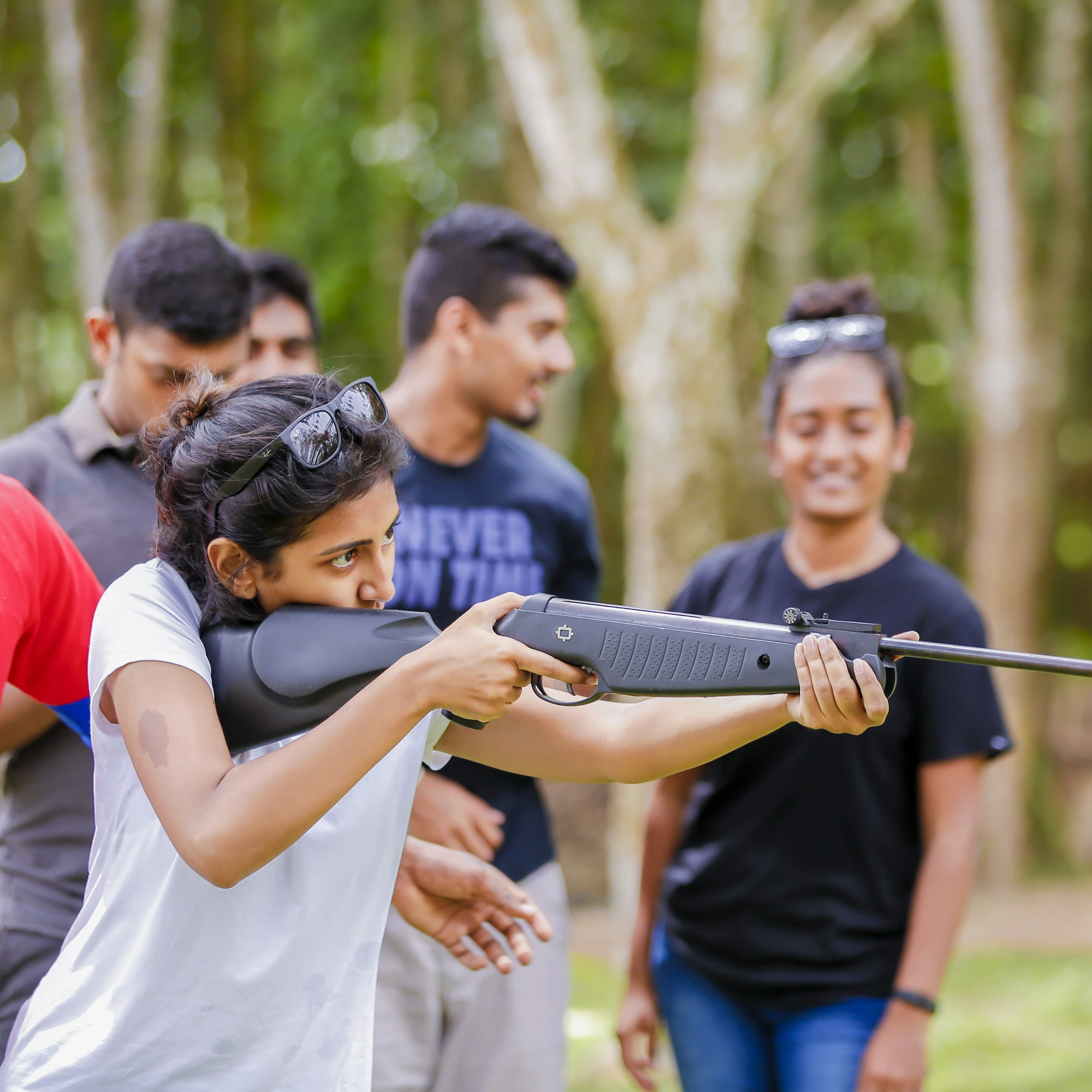 Battle Zone — Target shooting practice