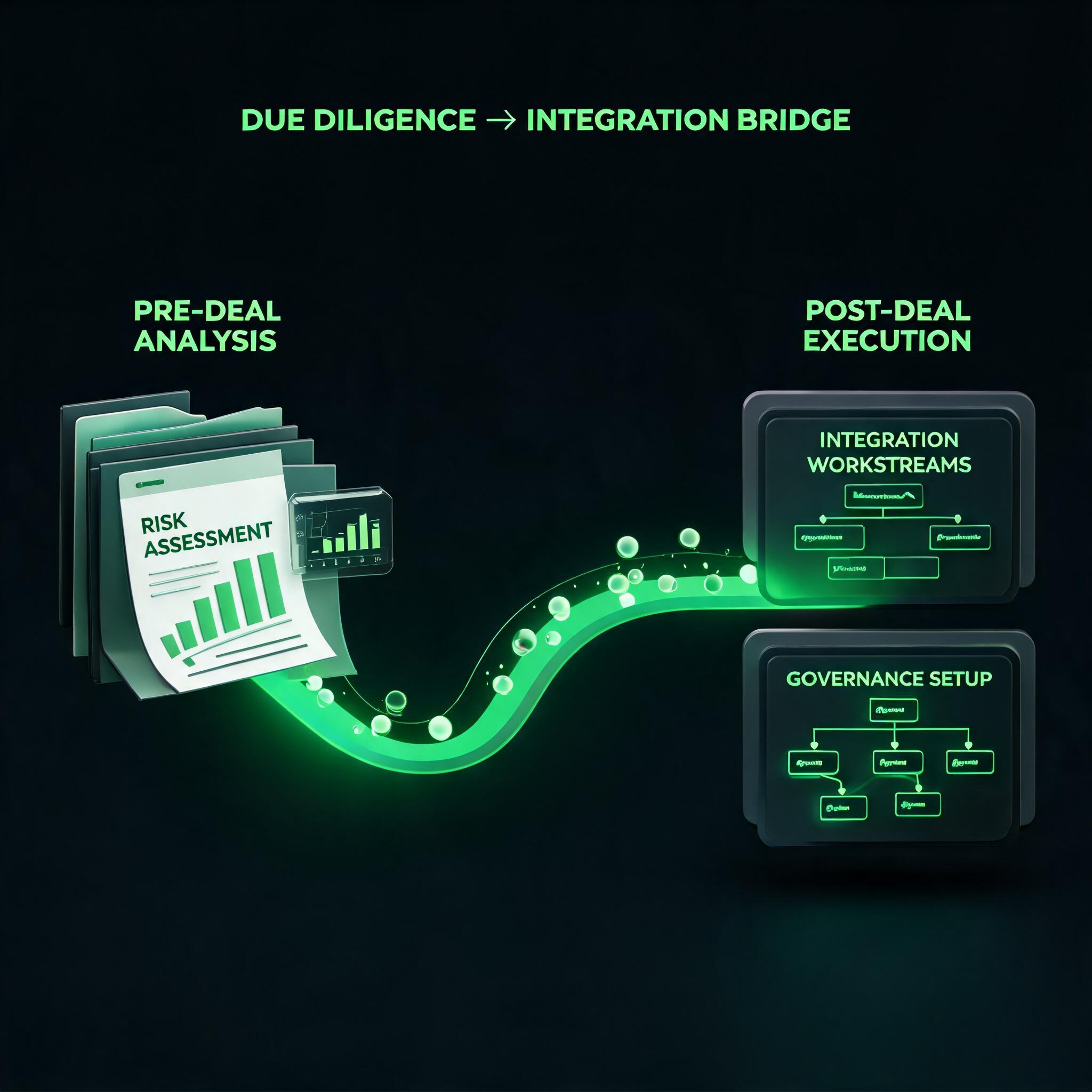 Due Diligence to Integration Bridge Architecture