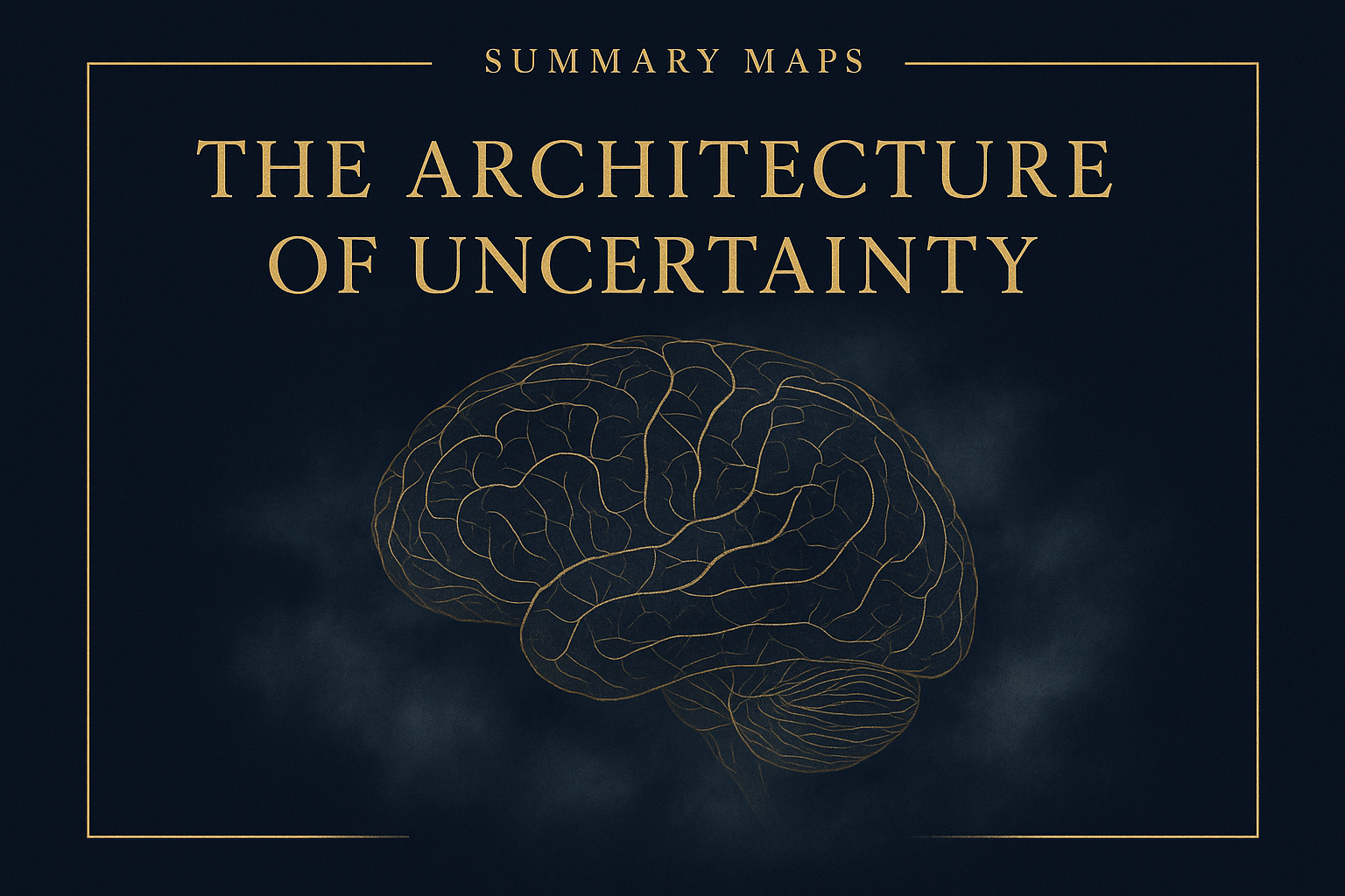 The Architecture of Uncertainty: Mapping the Brain's Navigation of the Unknown