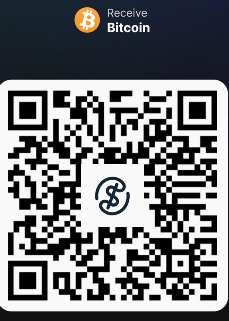 Bitcoin Wallet QR Code — scan to send BTC on Bitcoin network